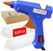 NYLEO- Mini Hot Glue Gun Kit with 50 Glue Sticks, 20W, Blue