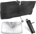 Windshield Umbrella Sunshade | UV Protection | Foldable Car Sunshade 140cm*126cm