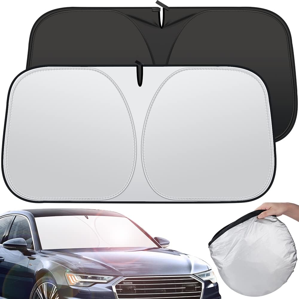 Premium Windshield Sunshade | UV Protection and Heat Reduction | Foldable Design