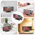 Projection Alarm Clock | Digital Mirror Clock with Adjustable Brightness