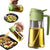 Glass Oil Dispenser Bottle with Measuring Pump | Leakproof & BPA-Free | Perfect for Olive Oil, Vinegar, and Cooking Oils.