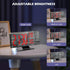 Projection Alarm Clock | Digital Mirror Clock with Adjustable Brightness