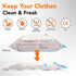 20 Pack Vacuum Storage Bags with Electric Pump | Space Saver Bags