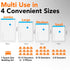 20 Pack Vacuum Storage Bags with Electric Pump | Space Saver Bags