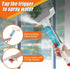 Multipurpose Window Squeegee with Microfiber Scrubber & Extendable Handle | Streak-Free Glass Cleaning Tool