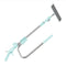 3-in-1 U-Shape Window Cleaner | Telescopic Squeegee with Rotatable Head | Adjustable Cleaning Tool for Windows