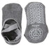 Non-Slip Yoga, Pilates, and Barefoot Exercise Socks with Grip - Black