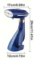 Portable Handheld Garment Steamer | Compact and Lightweight Clothes Steamer for Travel and Home Use