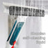 Multipurpose Window Squeegee with Microfiber Scrubber & Extendable Handle | Streak-Free Glass Cleaning Tool