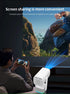 Smart Projector with Android System | FULL HD 1080P | Portable Projector for Movies, Gaming, and Presentations