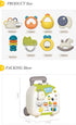 10pcs Rattle Toys Set with Suitcase for Infants | Safe and Fun Developmental Toy