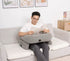 Portable Inflatable Reading Pillow | Adjustable Backrest & Arm Support for Relaxing, Reading, Gaming, or Working | Lightweight & Easy to Carry