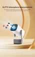 Smart Projector with Android System | FULL HD 1080P | Portable Projector for Movies, Gaming, and Presentations