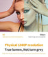 Smart Projector with Android System | FULL HD 1080P | Portable Projector for Movies, Gaming, and Presentations
