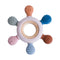 Baby Teething Toy – Silicone Rudder with Wooden Beads