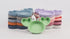9-Piece Food Plate Set with Cup and Wooden Spoon for Kids and Babies
