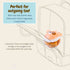 BBET Baby Food Snack Jar/Storage Box - BPA-Free (Pink)