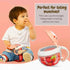 BBET Baby Food Snack Jar/Storage Box - BPA-Free (Pink)